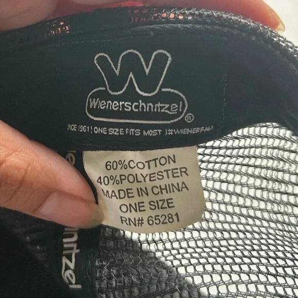 Wienerschnitzel Trucker Hat Wiener schnitzel Camo Vintage y2k Hat - Picture 8 of 8